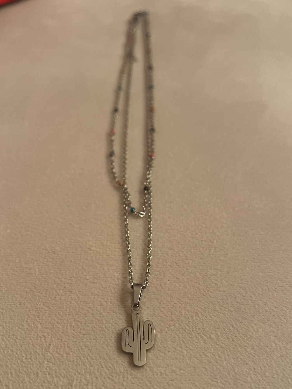 Cactus necklace